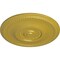 Ekena Millwork Raynor Ceiling Medallion (Fits Canopies up to 6"), Hand-Painted Rich Gold, 20 5/8"OD x 1 3/8"P CM20BERGS - alternate 5